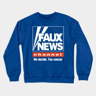 Faux News Crewneck Sweatshirt